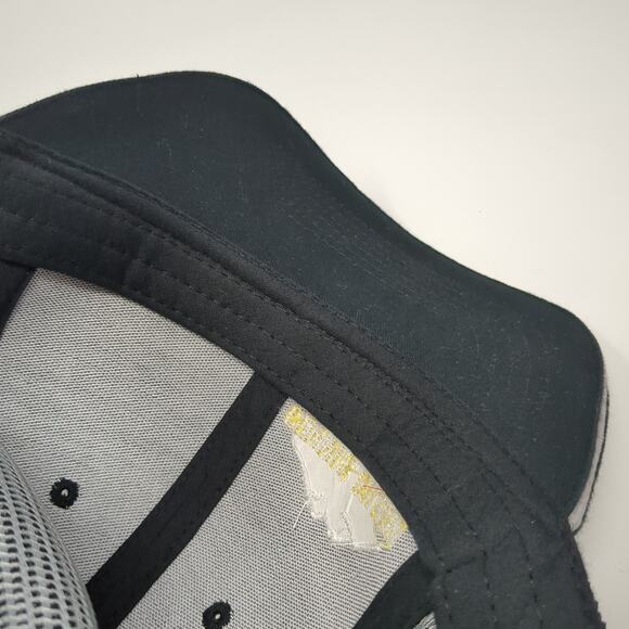 Dennis Dillon Power Sports Snapback Trucker Hat Black One Size Port Authority - Picture 8 of 9